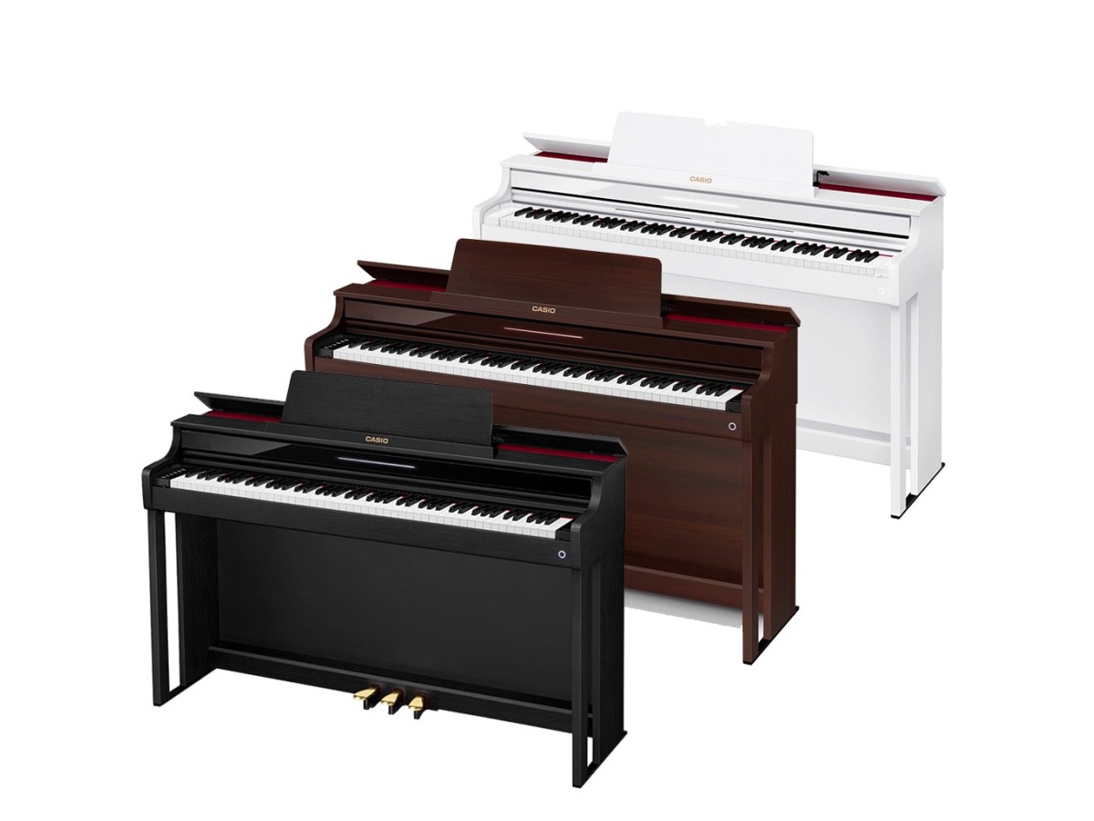 Новинки цифровых пианино СASIO уже в Москве (Casio AP-550)