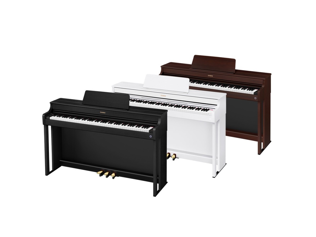 Новинки цифровых пианино СASIO уже в Москве (CASIO AP-300)