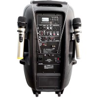 AURA A215MP3-Battary - активная акустическая система со встроенным аккумулятором, Bluetooth/USB/SD