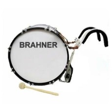 BRAHNER MBD-2212H WH - маршевый БАС-барабан, размер 22