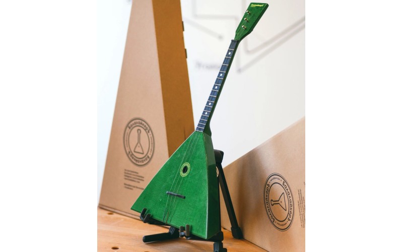 БалалайкерЪ 3S-SP Звонкий папоротник Балалайка компактная трёхструнная, улучшенная отделка