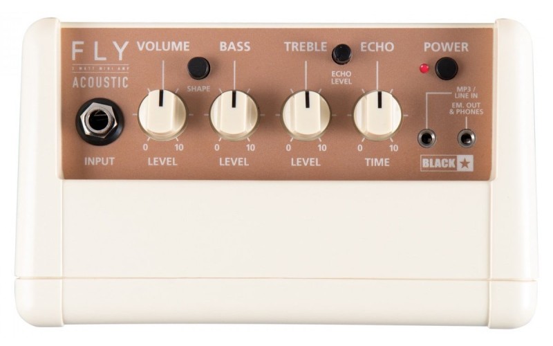 Blackstar FLY3 ACOUSTIC Мини комбо для акустической гитары. 3W, вcтроенный Echo