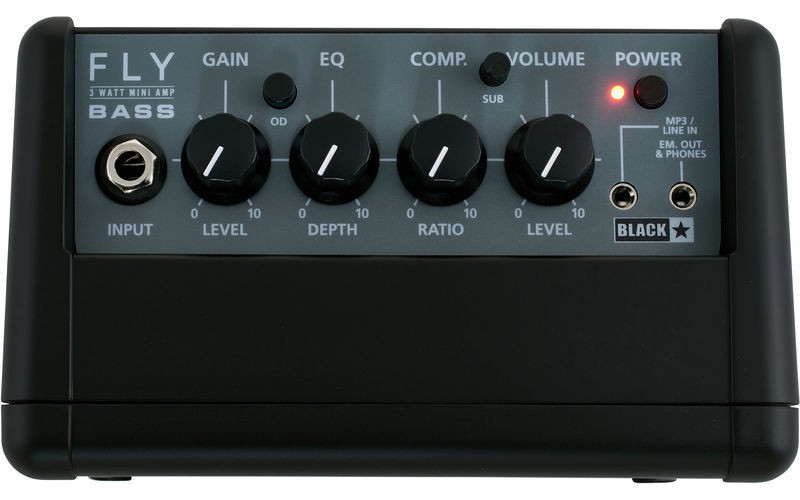 Blackstar FLY3 BASS Мини комбо для бас-гитары 3W. 2 канала. Компрессор.