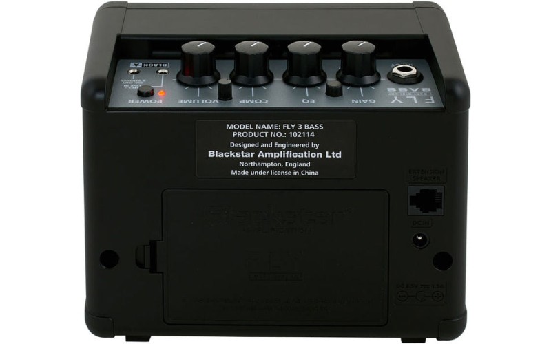 Blackstar FLY3 BASS Мини комбо для бас-гитары 3W. 2 канала. Компрессор.