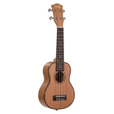 Cascha HH-2026 Mahogany Series Укулеле сопрано, с чехлом, цвет натуральный