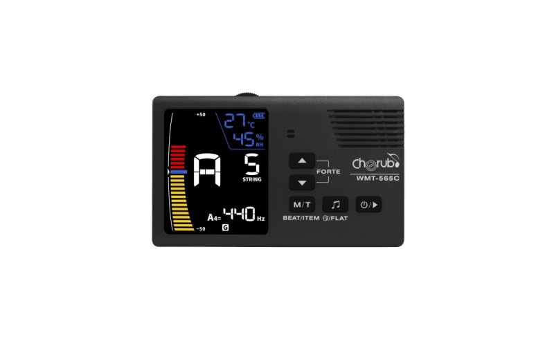 Cherub WMT-565C Метроном, тюнер, тон-генератор, с термометром и гигрометром