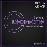 Cleartone 6445 Комплект струн для бас-гитары, никелированные, с покрытием, 45-105