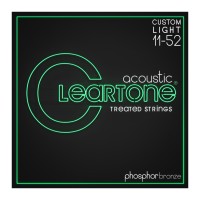 Cleartone 7411 Phosphor Bronze Комплект струн для акустической гитары, ф.бронза, с покрытием, 11-52