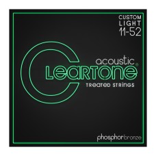 Cleartone 7411 Phosphor Bronze Комплект струн для акустической гитары, ф.бронза, с покрытием, 11-52