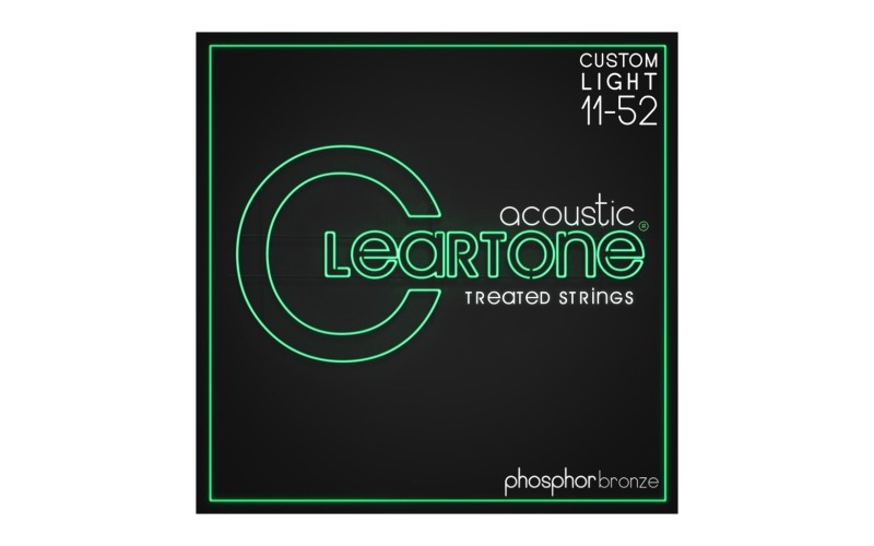 Cleartone 7411 Phosphor Bronze Комплект струн для акустической гитары, ф.бронза, с покрытием, 11-52