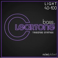 Cleartone 6440 Комплект струн для бас-гитары, никелированные, с покрытием, 40-100