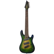 Cort KX508MS-II MBB KX Series Электрогитара мультимензурная 8-струнная, зеленая