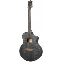 DEVISER LS-H10 EQ BK гитара акустическая из HPL, с вырезом