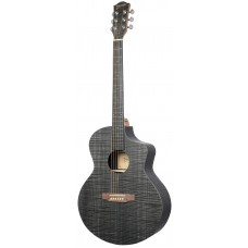 DEVISER LS-H10 EQ BK гитара акустическая из HPL, с вырезом