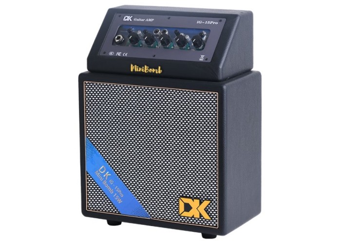 DK iG-15Pro BK MiniBomb Комбоусилитель, 15Вт, черный, портативный