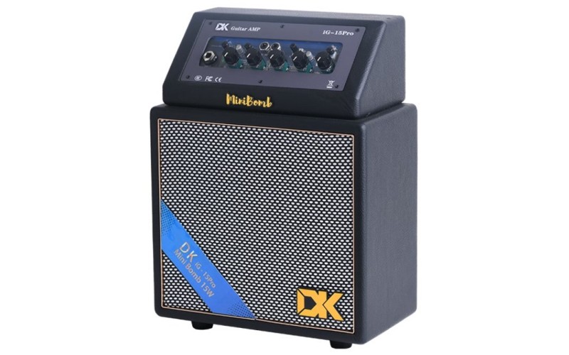 DK iG-15Pro BK MiniBomb Комбоусилитель, 15Вт, черный, портативный