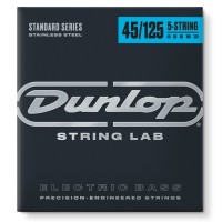 DUNLOP DBS45125 Stainless Steel Bass 5 Strings струны для 5-струнной бас-гитары