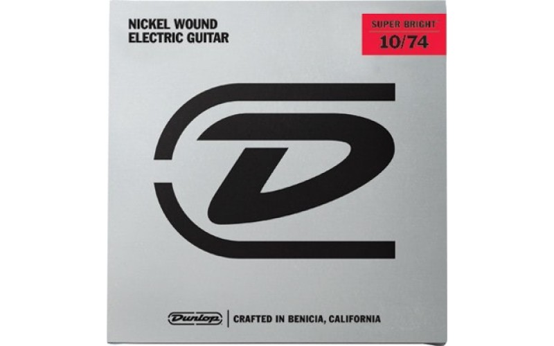 DUNLOP DESBN1074 Super Bright 8 String - струны для 8-струнной электрогитары