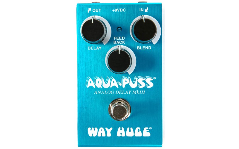 DUNLOP WM71 Way Huge® Smalls™ Aqua-Puss™ Analog Delay эффект гитарный, задержка