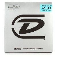 Dunlop DBMMS45125 струны для 5-струнной бас-гитары Marcus Miller 45-125, сталь