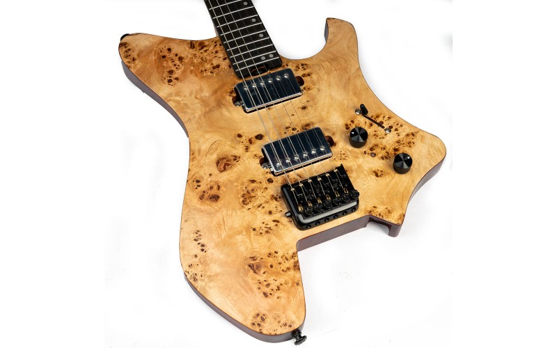 EART GW2 Natural электрогитара безголовая, цвет натуральный