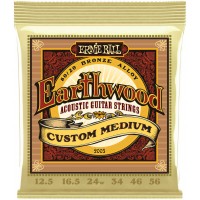 ERNIE BALL 2005 Earthwood 80/20 Bronze Custom Medium 12.5-56 - Струны для акустической гитары