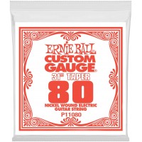Ernie Ball 11080 струна для электрогитар, никель, калибр .080