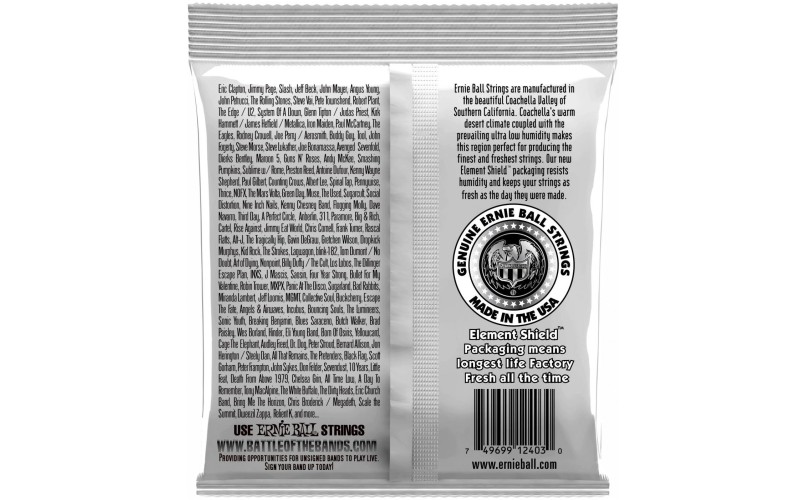 Ernie Ball 2403 струны для классической гитары, Ernesto Palla, чистый нейлон, посеребренная оплетка