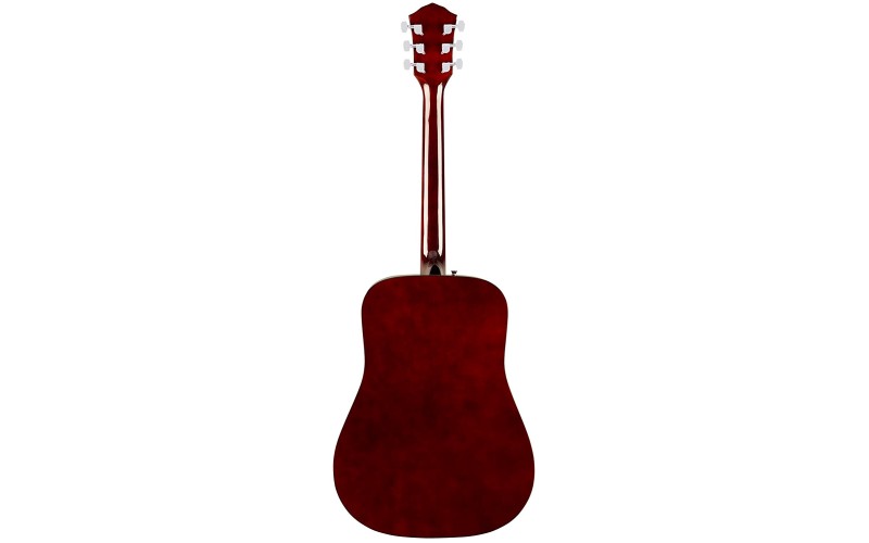 FENDER FA-125 DREADNOUGHT WALNUT акустическая гитара, цвет натуральный, в комплекте чехол