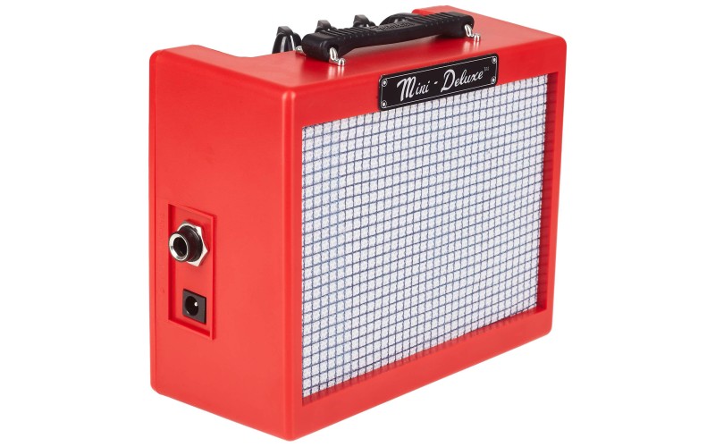 FENDER MINI DELUXE AMP RED портативный усилитель для гитары