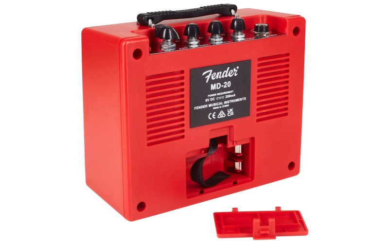 FENDER MINI DELUXE AMP RED портативный усилитель для гитары