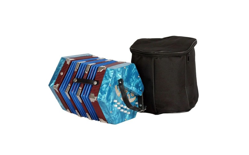 FIRSTON 20key Bandoneon Blue - концертина (бандонеон)