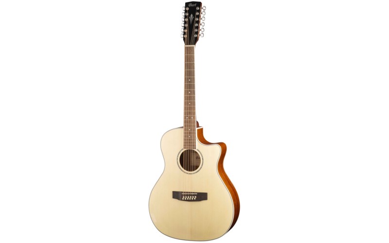 CORT GA-MEDX-12 WBAG OP Grand Regal Series Электроакустическая гитара 12-струнная, с чехлом