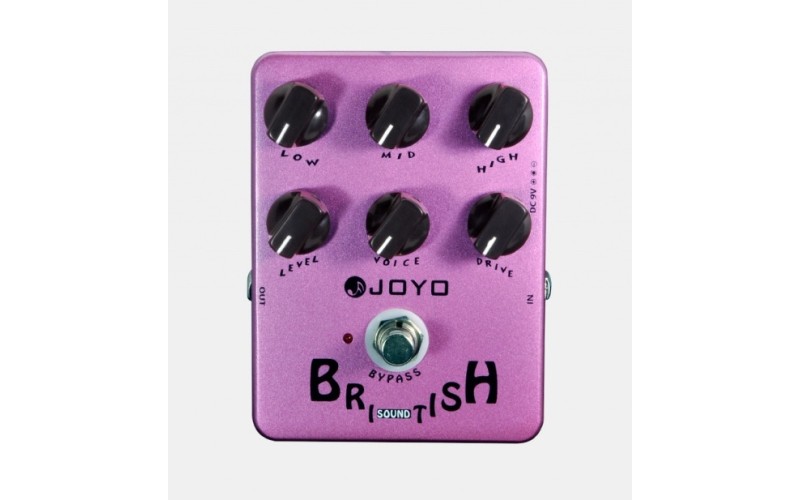 Эффект гитарный драйв, дисторшн JOYO JF-16 British Sound