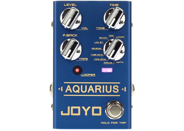 Joyo R-07-AQUARIUSDELAY/LOOPER Педаль эффектов