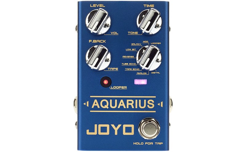 Joyo R-07-AQUARIUSDELAY/LOOPER Педаль эффектов
