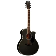 KEPMA A1C Black Matt акустическая гитара, цвет черный