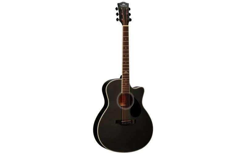 Акустическая гитара - KEPMA A1C Black Matt