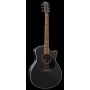 KEPMA A1C Black Matt акустическая гитара, цвет черный