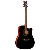 KEPMA EDC Black акустическая гитара, цвет черный