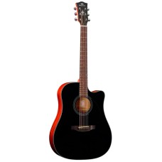 KEPMA EDC Black Matt акустическая гитара, цвет черный