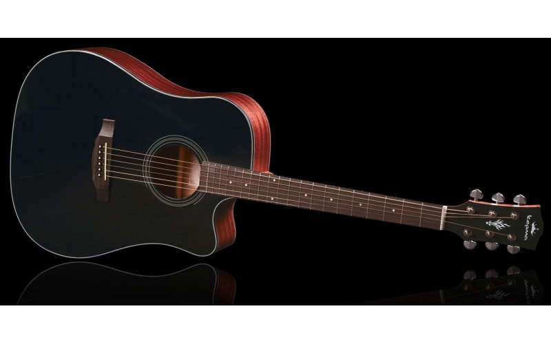 Акустическая гитара - KEPMA EDC Black Matt