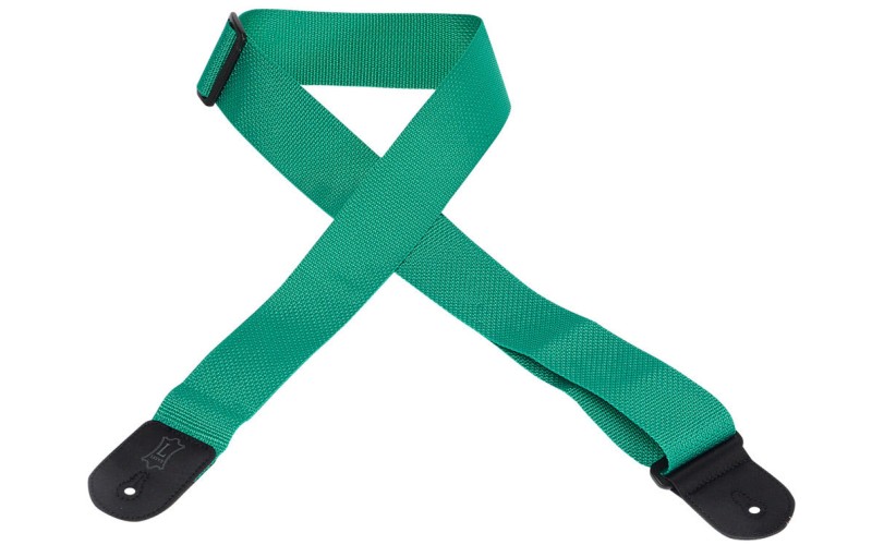 LEVY'S M8POLY-GRN - зеленый ремень для гитары, 5 см