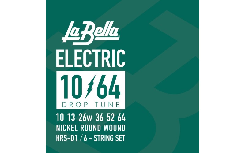 La Bella HRS-D1 Комплект струн для электрогитары 010-064