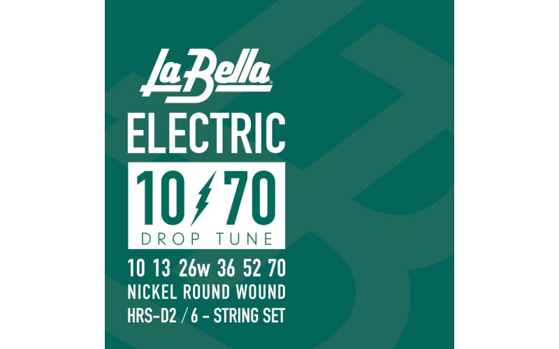 La Bella HRS-D2 Комплект струн для электрогитары 010-070