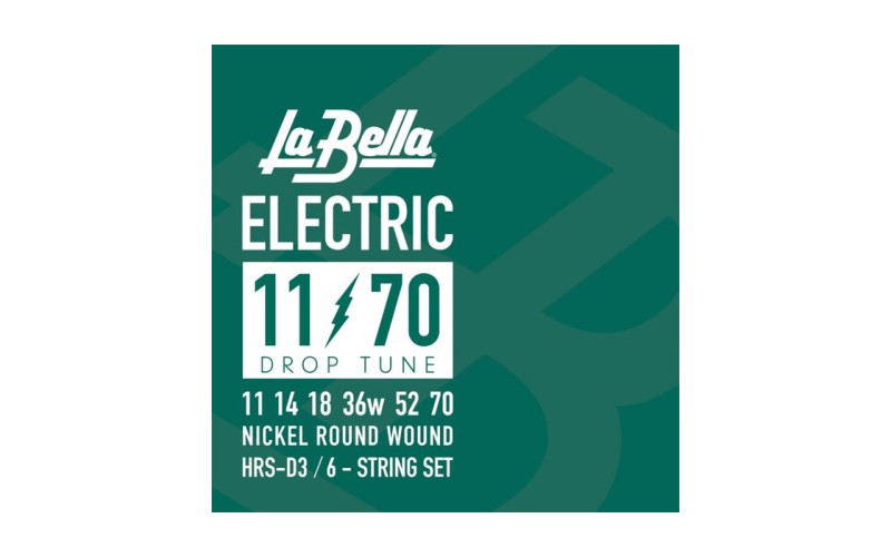 La Bella HRS-D3 Комплект струн для электрогитары 011-070