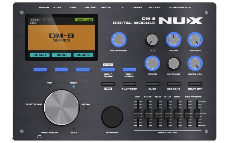 Nux DM-8 Цифровая ударная установка (2 коробки)