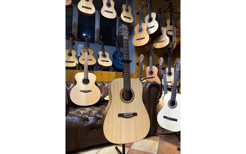 Мастеровая акустическая гитара ручной работы полностью из массива NewTone LANTANA D S N 48