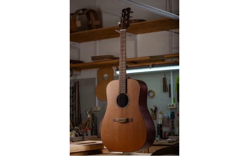 Мастеровая акустическая гитара ручной работы NewTone SendStorm d ced n 45