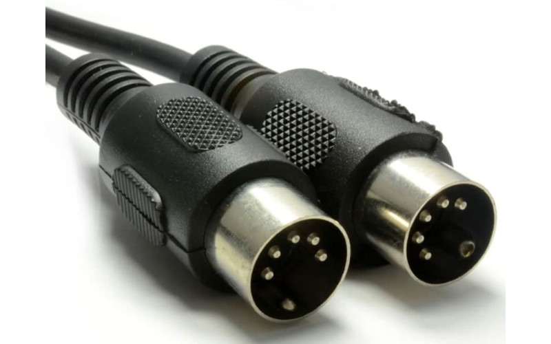 QUIK LOK SX164-3 миди кабель c пластиковыми разъёмами (3м), 5 pin